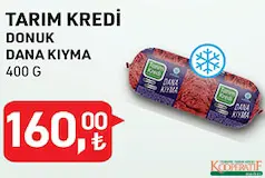 TARIM KREDİ DONUK DANA KIYMA 400 G TARIM KREDİ DONUK DANA KIYMA 400 G